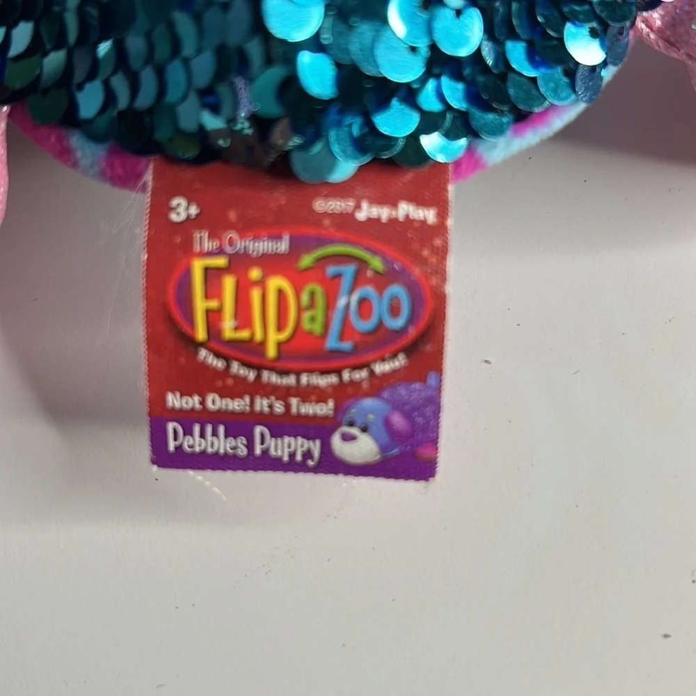 FlipaZoo Carys Kitty /Pebbles Puppy Stuffed Animal Toy
